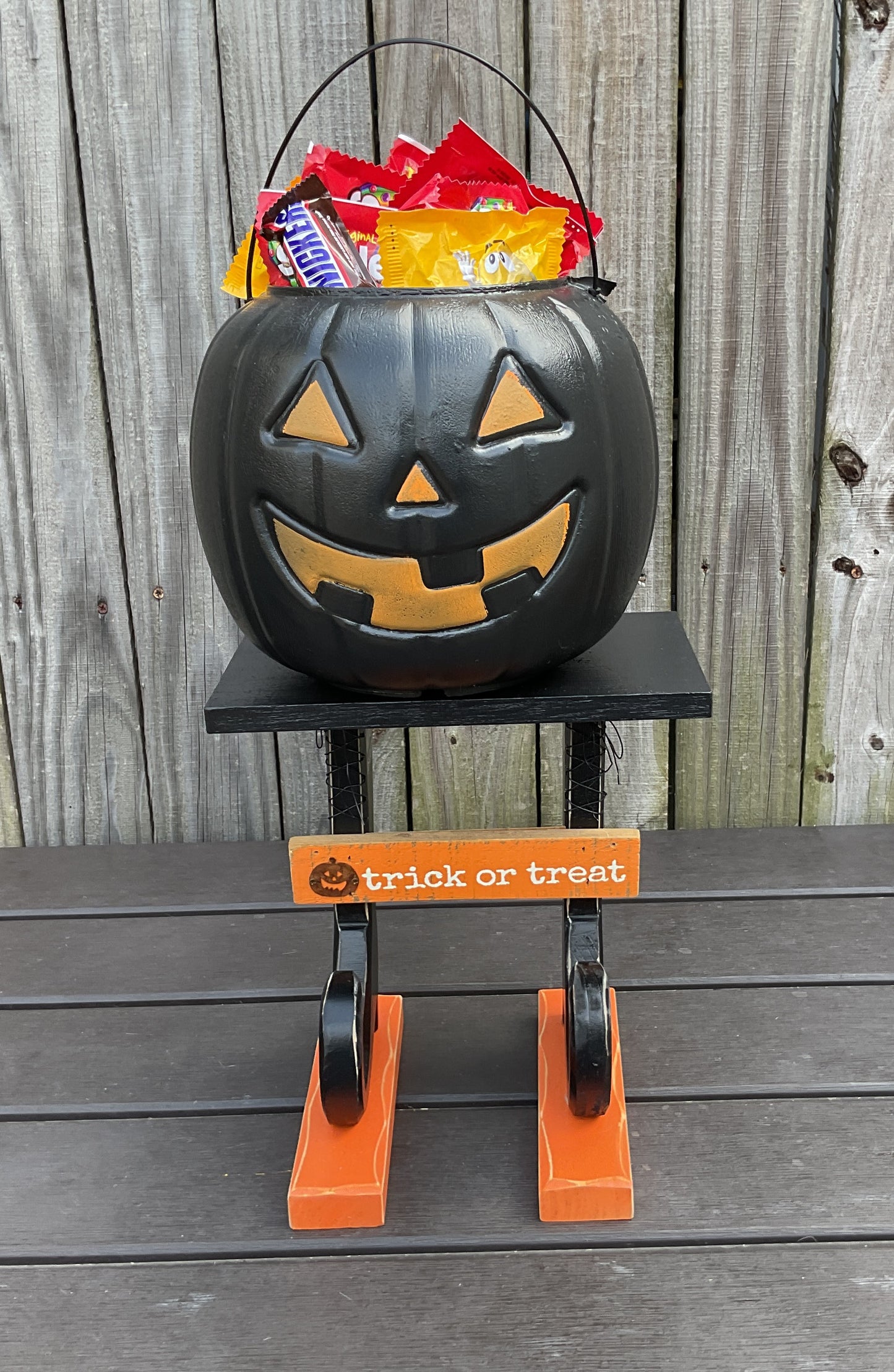 AGSD Halloween Decor - Witch Shoes Boots Candy Table-top Riser Stand