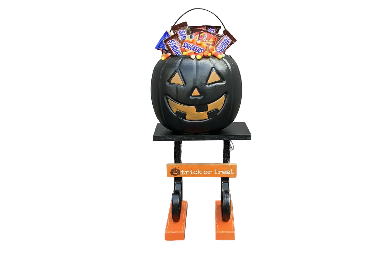 AGSD Halloween Decor - Witch Shoes Boots Candy Table-top Riser Stand