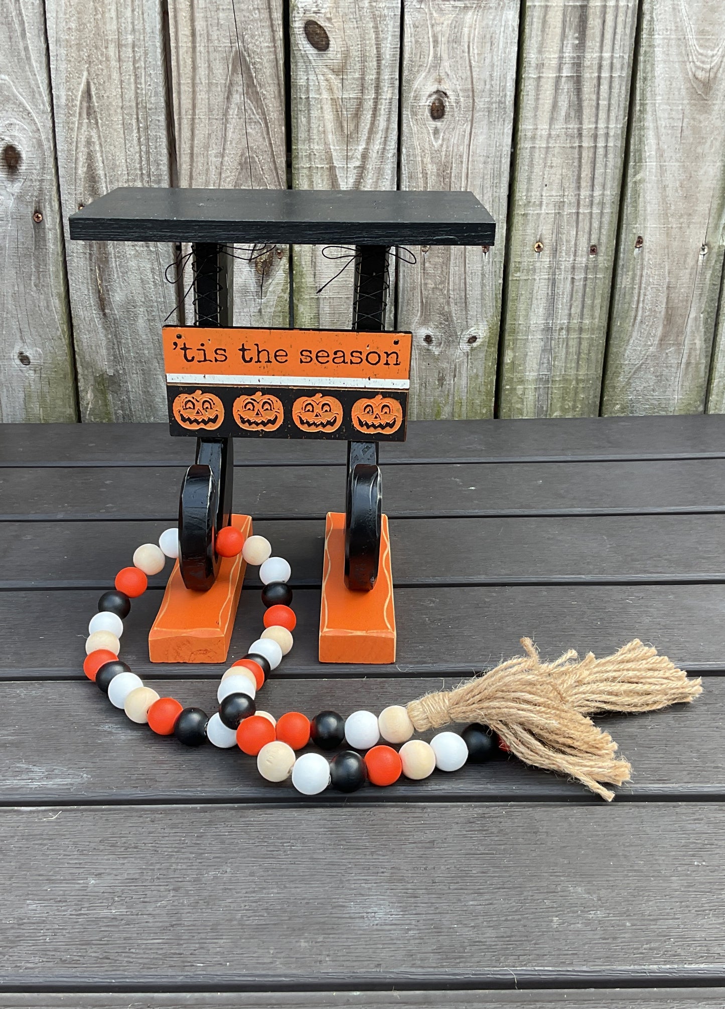 AGSD Halloween Decor - Witch Shoes Boots Candy Table-top Riser Stand