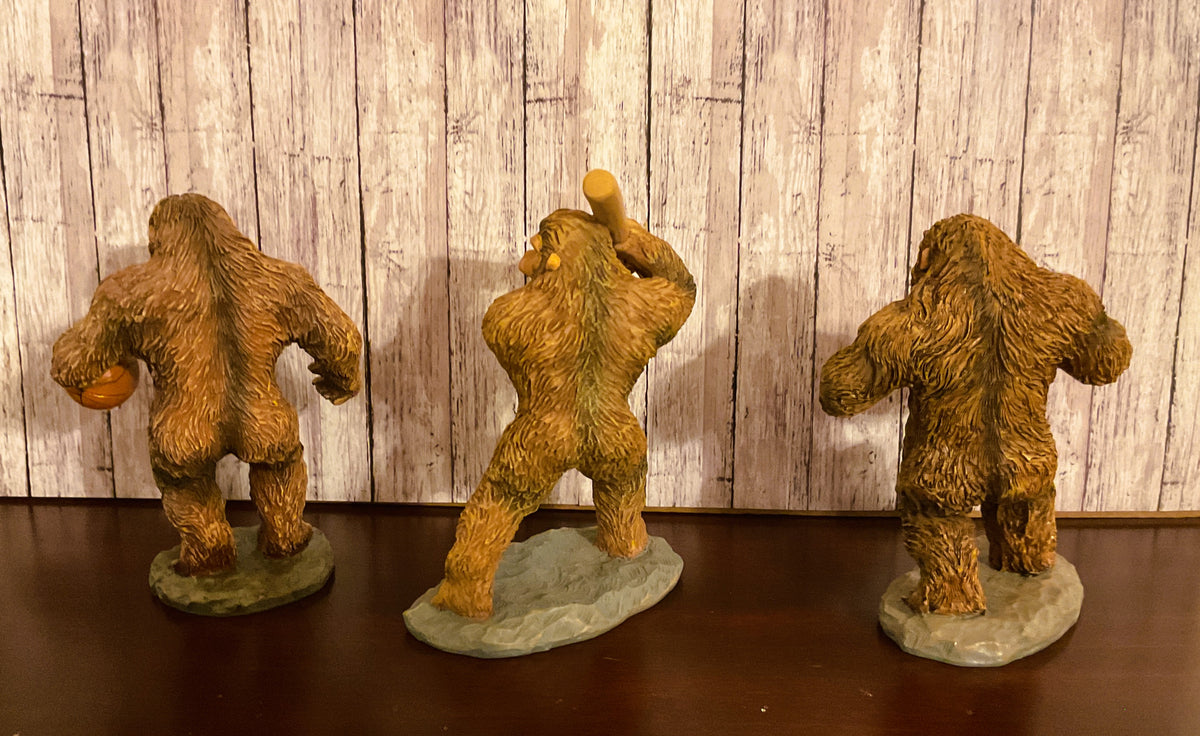 HL Home Decor -Baseball Football Basketball Bigfoot Novelty Resin Figurines