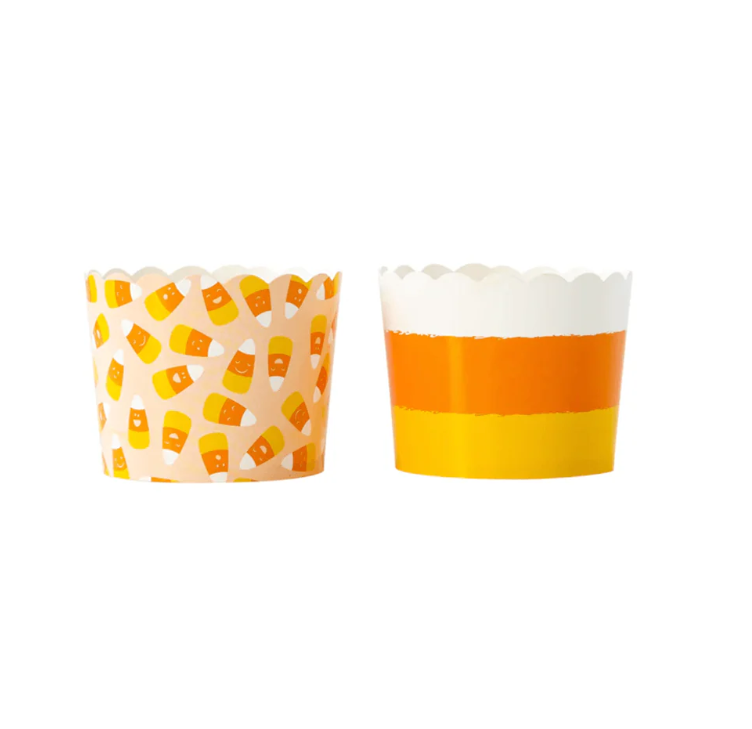 My Mind's Eye Baking Supply - Candy Corn Treat Cupcake Cups 50pc Set