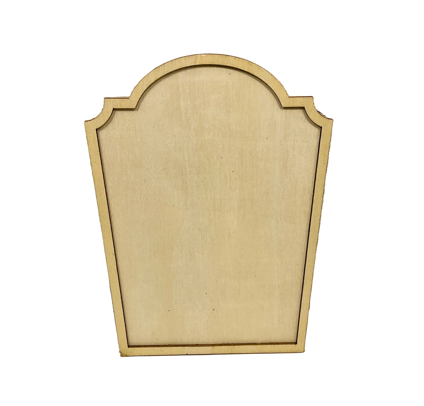 Michaels Make It Market Craft Supply - Unfinished DIY Chunky Wood Tomb Stone