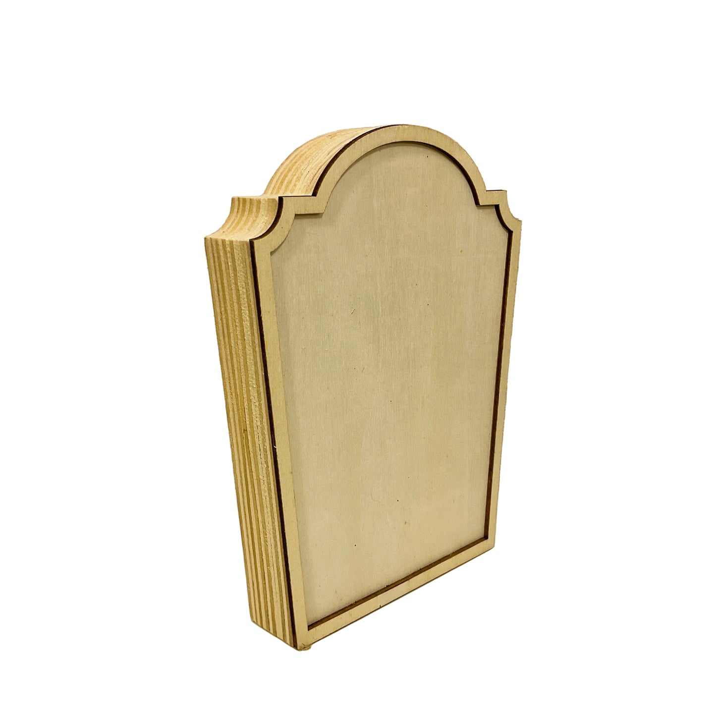 Michaels Make It Market Craft Supply - Unfinished DIY Chunky Wood Tomb Stone