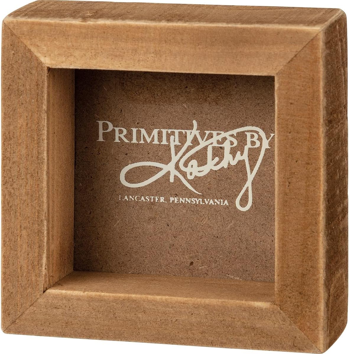 PBK Christmas Decor - Comfort and Joy Mini Box Tier Tray Sign