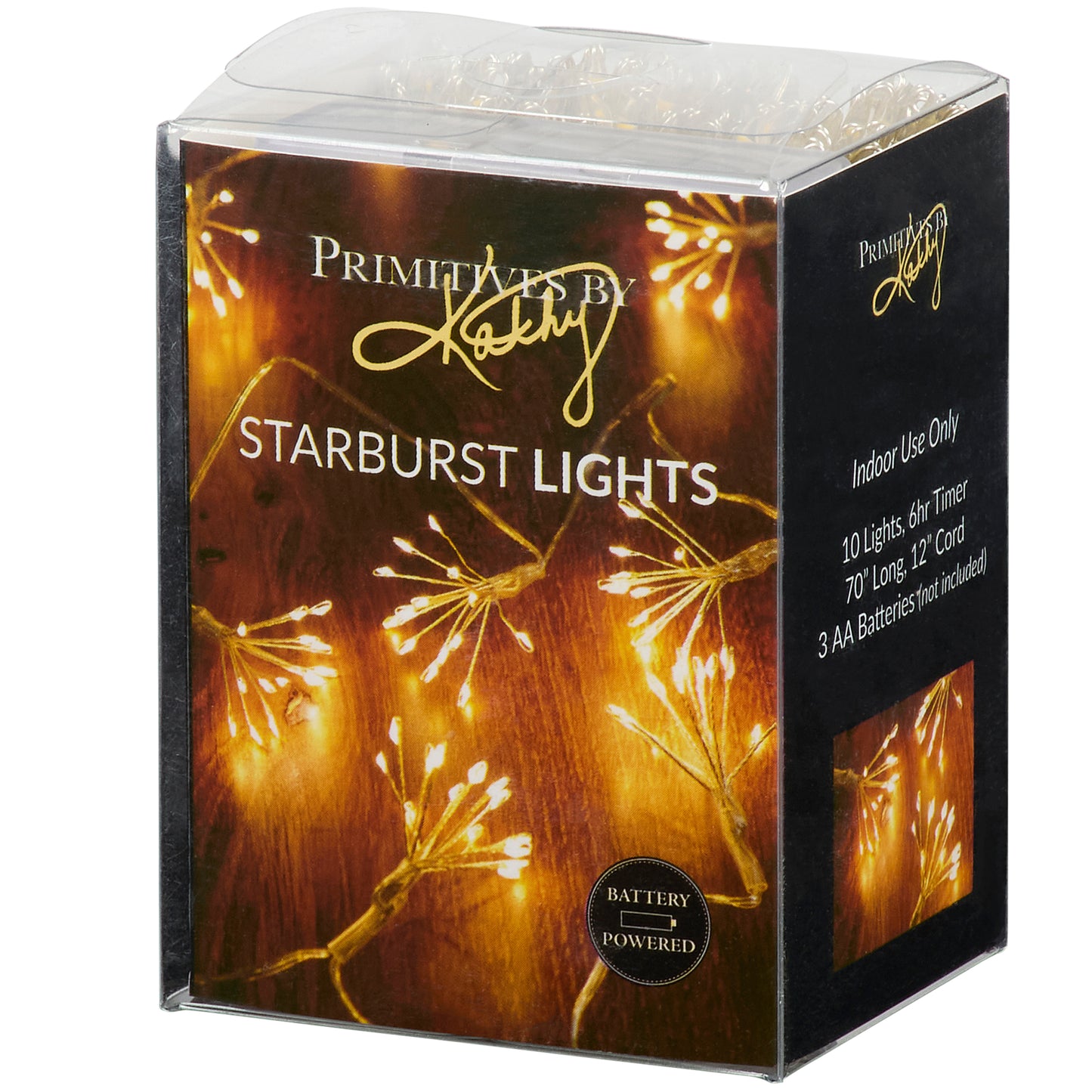 PBK Home DIY Decor - LED Micro Starburst Lights Battery Operated