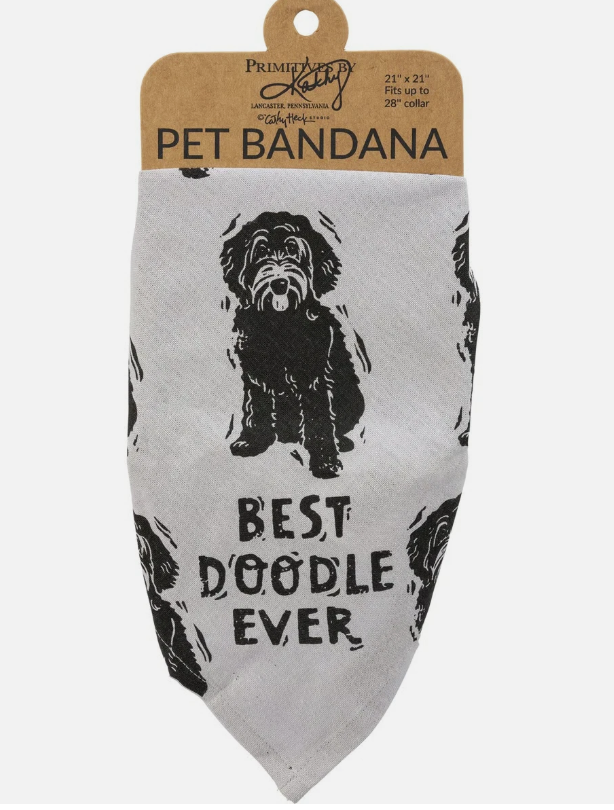 PBK Dog Supply - Best Doodle Human Ever Bandana