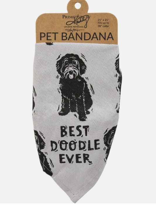PBK Dog Supply - Best Doodle Human Ever Bandana