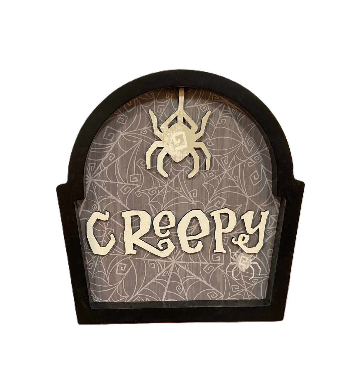 YI Halloween Decor - Tabletop Gravestones Cemetery Signs 4pc Set