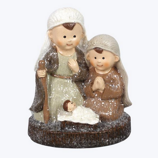 YI Christmas Decor - Children LED Lighted on Timer Nativity