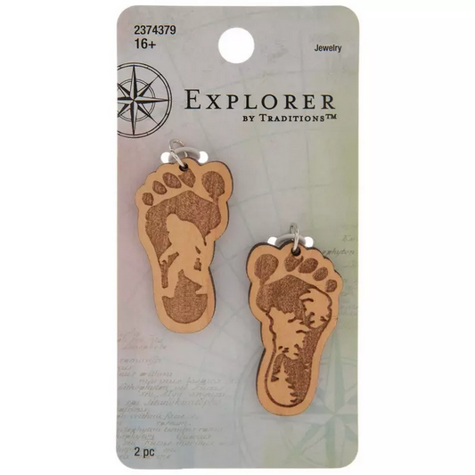 HL Jewelry Charms - Bigfoot Pendants Charms for Necklace Earrings