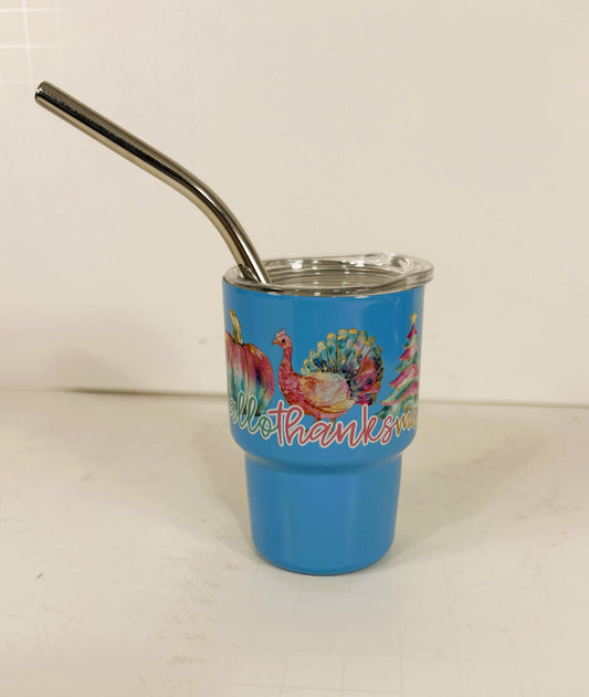 AGSD Fall Decor - Pastel Multi Seasons Halloween Christmas Mini Tumbler
