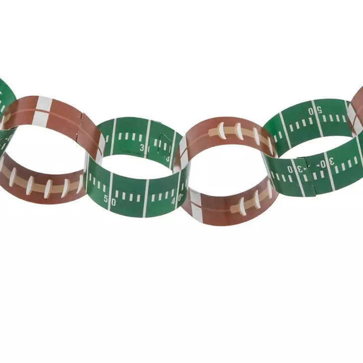 HL Fall Decor - DIY Football Paper Chain 2SETS