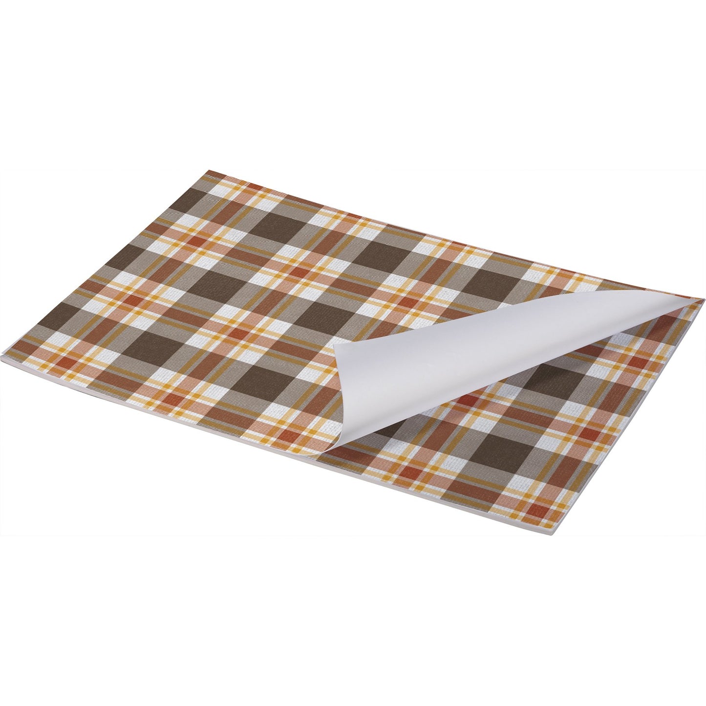 PBK Fall Decor - Harvest Plaid Single Use Paper Placemats 24pc