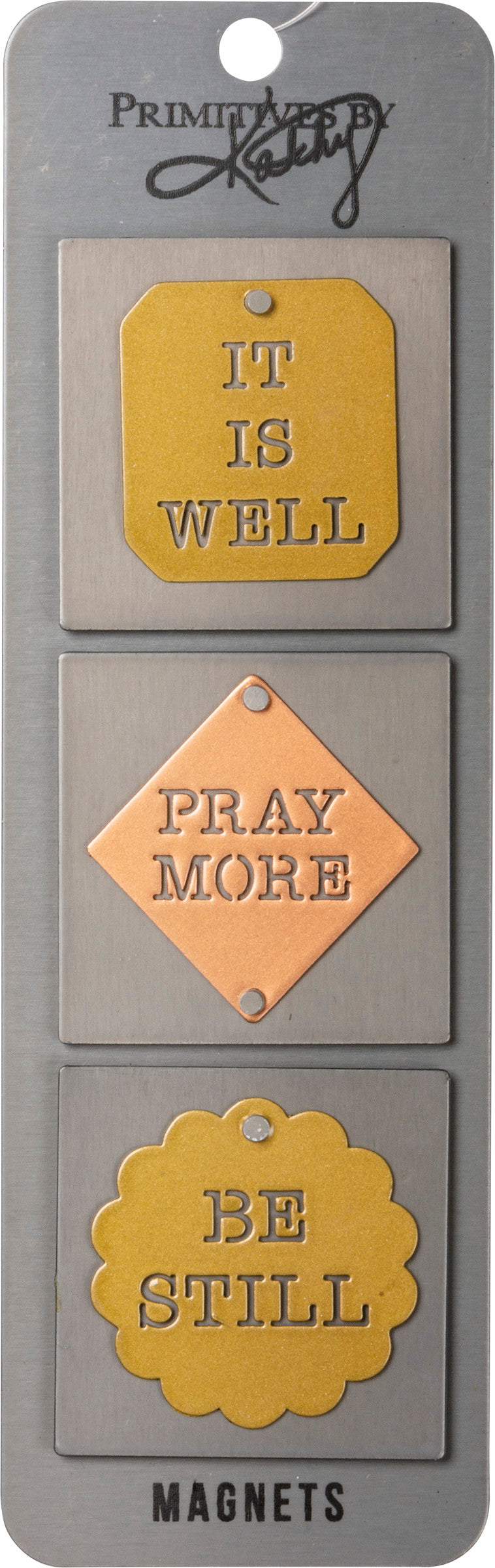 PBK Home Decor - It Is Well Bible Sentiments Memo Magnets