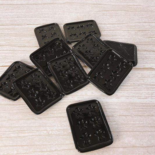 AGSD Craft Supply - Doll House Black Cookie Sheet Pans 10pc (Gingerbread)