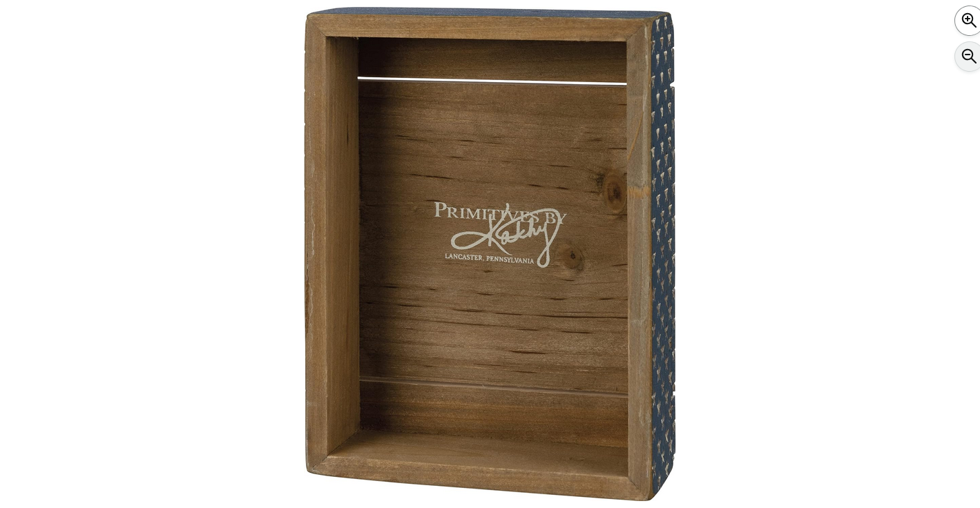 PBK Patriotic Decor - Home Of the Brave Debossed Box Sign